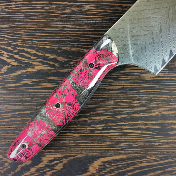 Samurai Chef - Gyuto K-tip 10in Chef's Knife - Samurai Damascus - Kata -  Soul Built