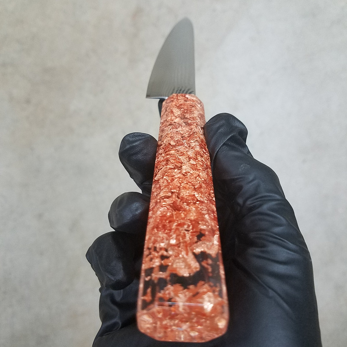 Copper Overload - 6in (150mm) Damascus Petty Culinary Knife