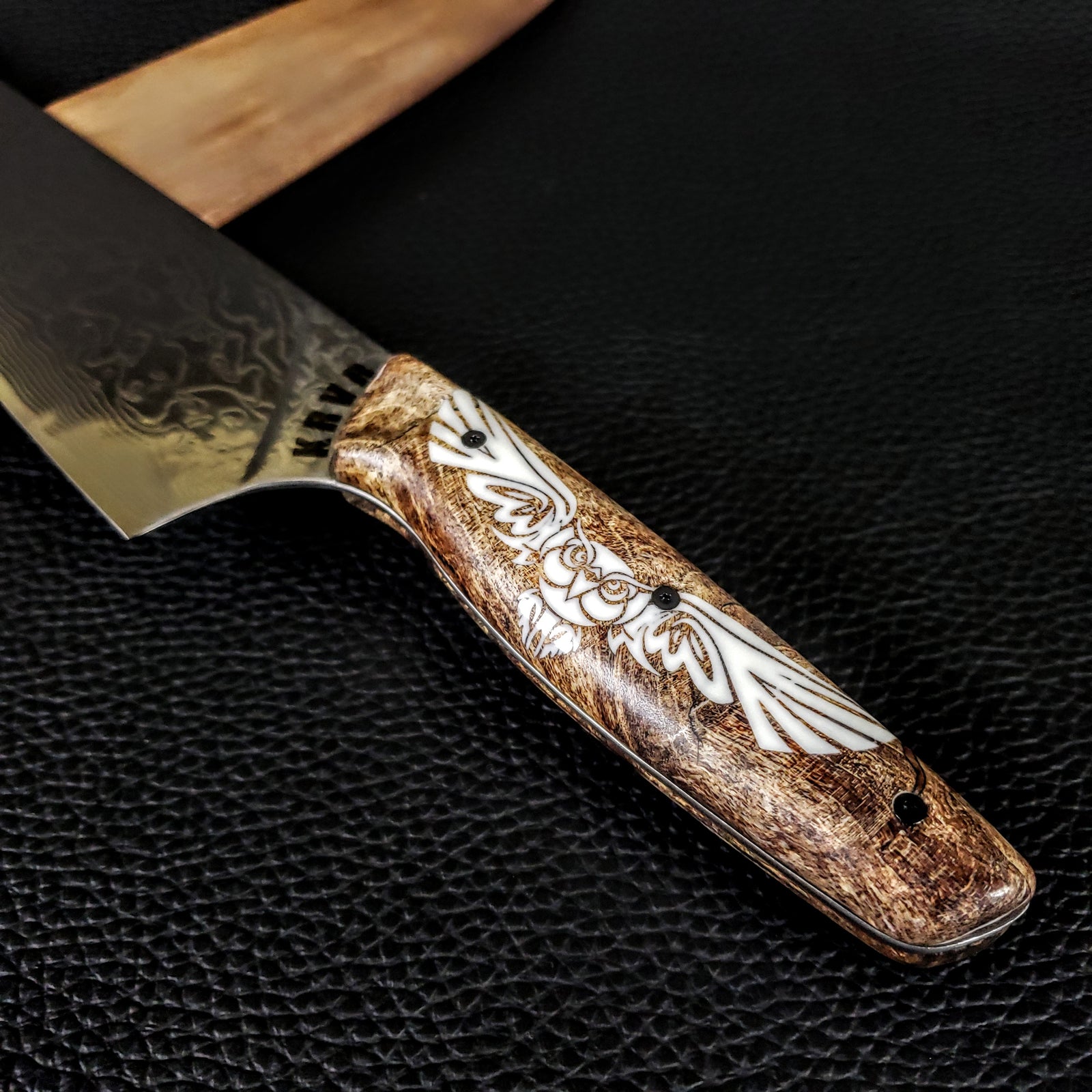 The Pearl's Daughter II - Gyuto K-tip 10in Chef's Knife - Paua Abalone -  Soul Built