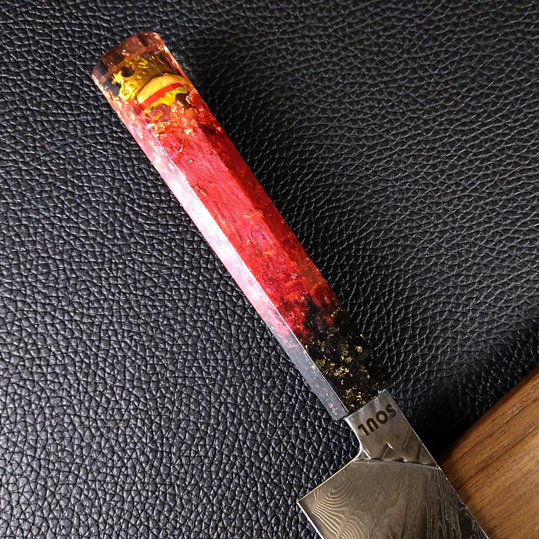 The Burger King - 210mm (8.25in) Gyuto Knife Soul Built